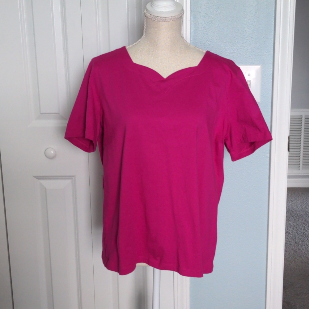 Fuchsia Ladies Top